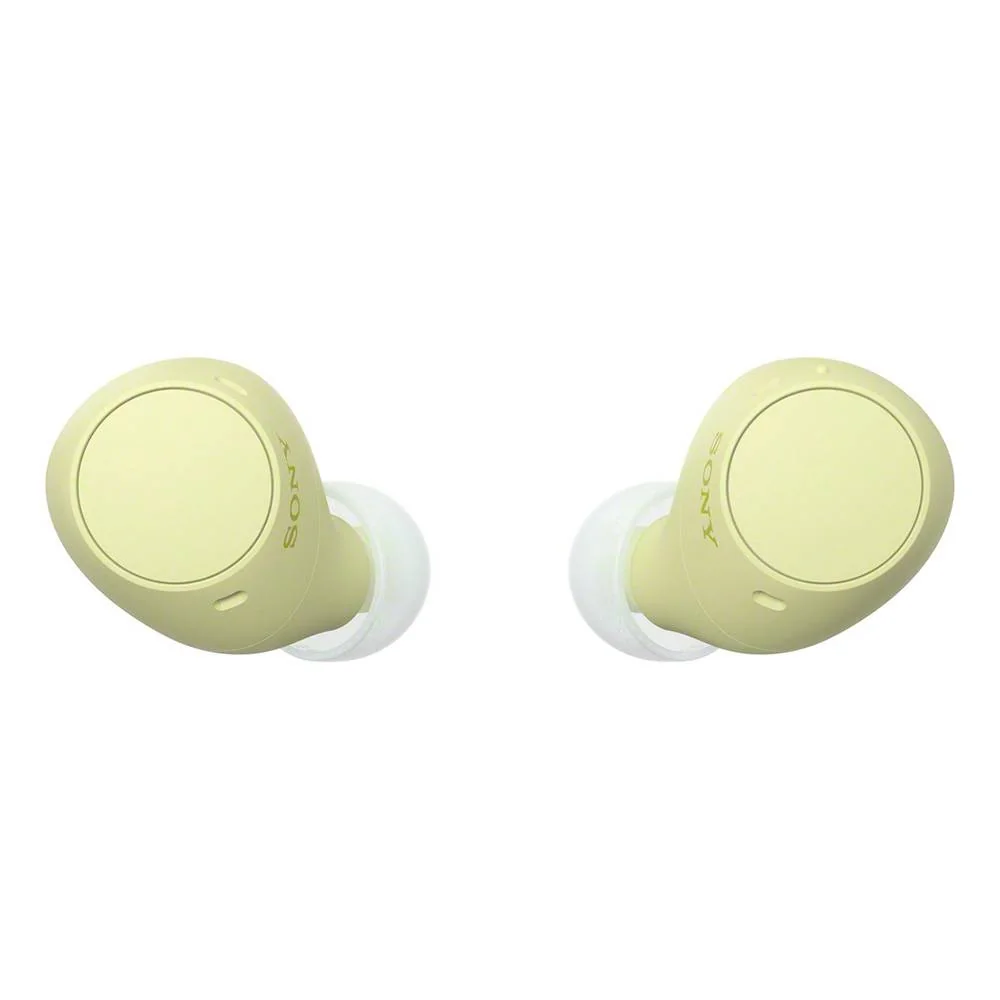 Auriculares True Wireless Sony WF-C510 Amarelo Bluetooth DSEE Multipoint Leves Compactos - Imagem 14