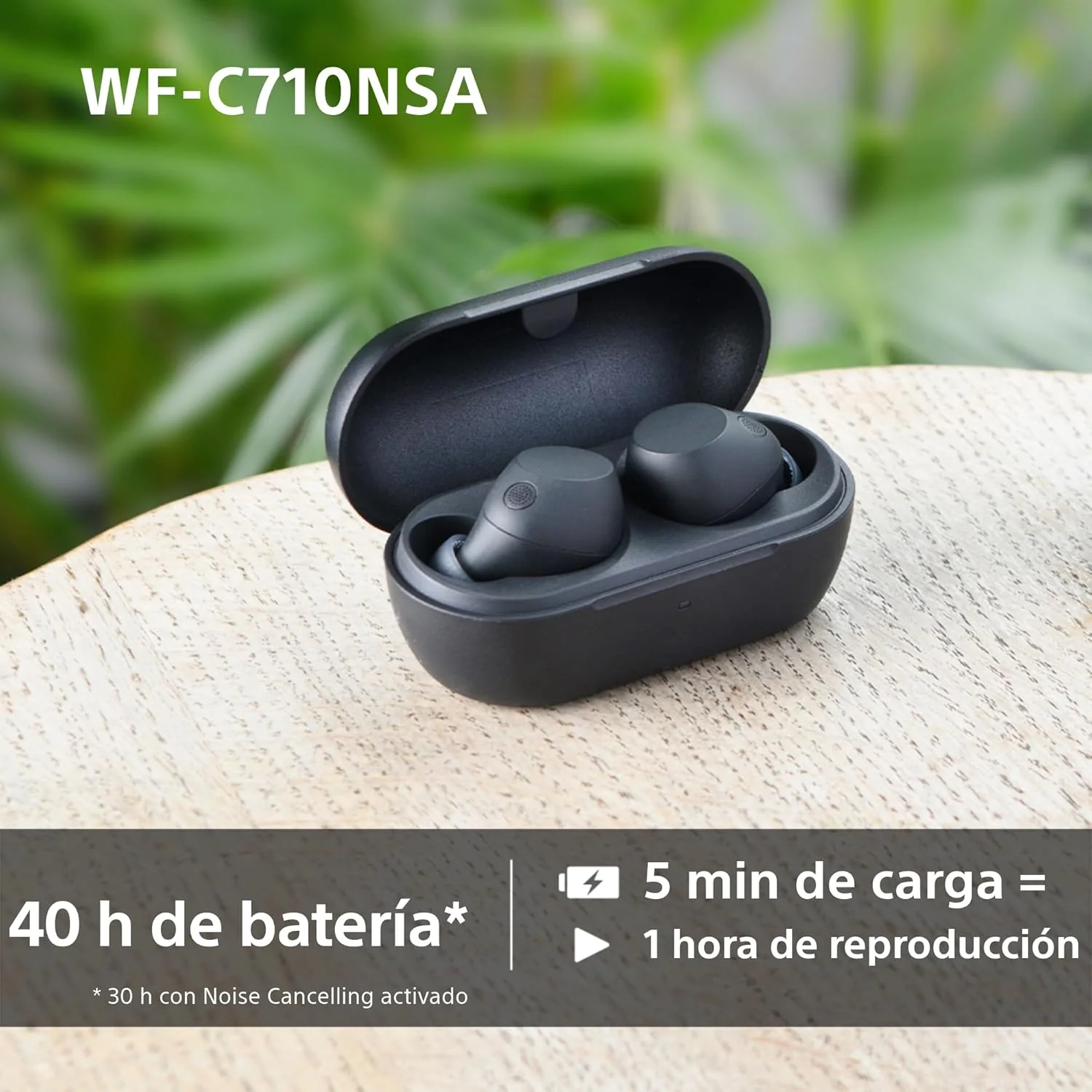 Auriculares Bluetooth Sony WF-C700N True Wireless Lavanda com Noise Cancelling - Imagem 6