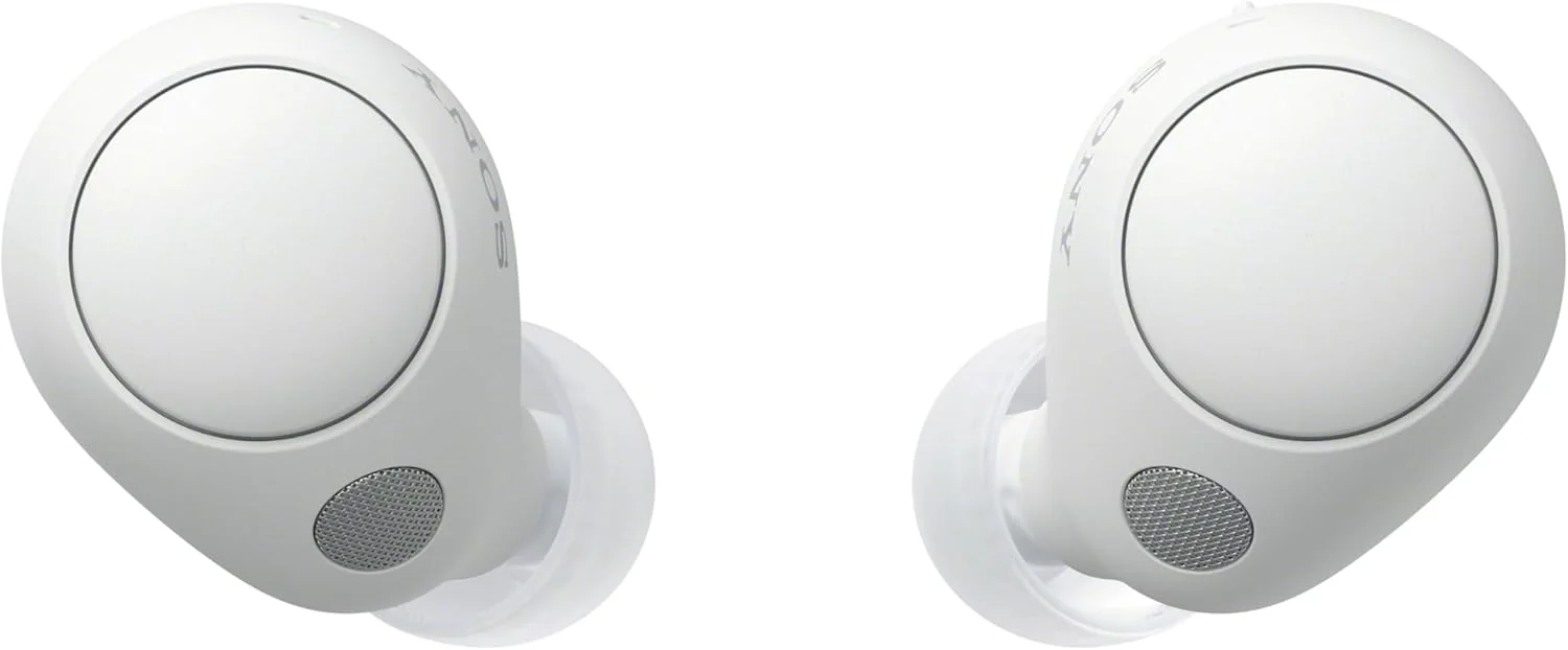 Auriculares Bluetooth Sony WF-C700N True Wireless Noise Cancelling IPX4 Brancos - Imagem 5
