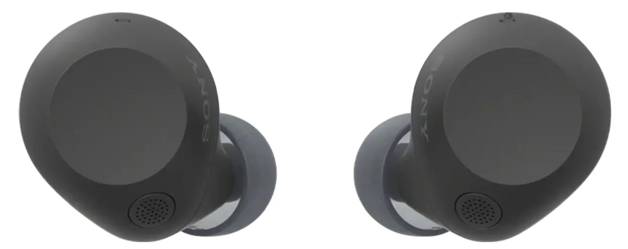 Auriculares Bluetooth Sony WF-C710N True Wireless Pretos com Noise Cancelling e IA - Imagem 1