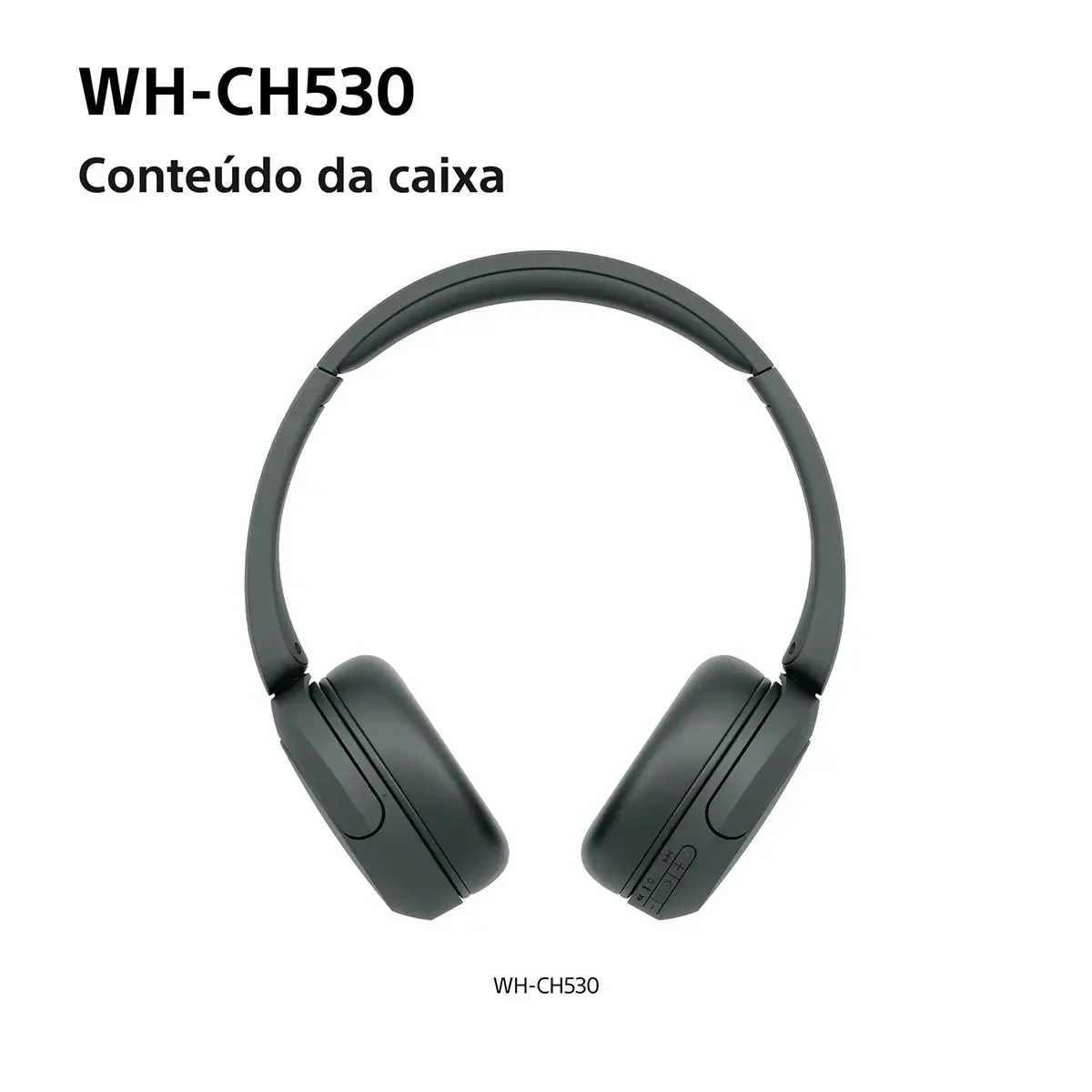 Auscultadores Bluetooth Sony WH-CH530B Autonomia até 55h DSEE Redução Ruído IA Ligação Multiponto Preto - Imagem 9