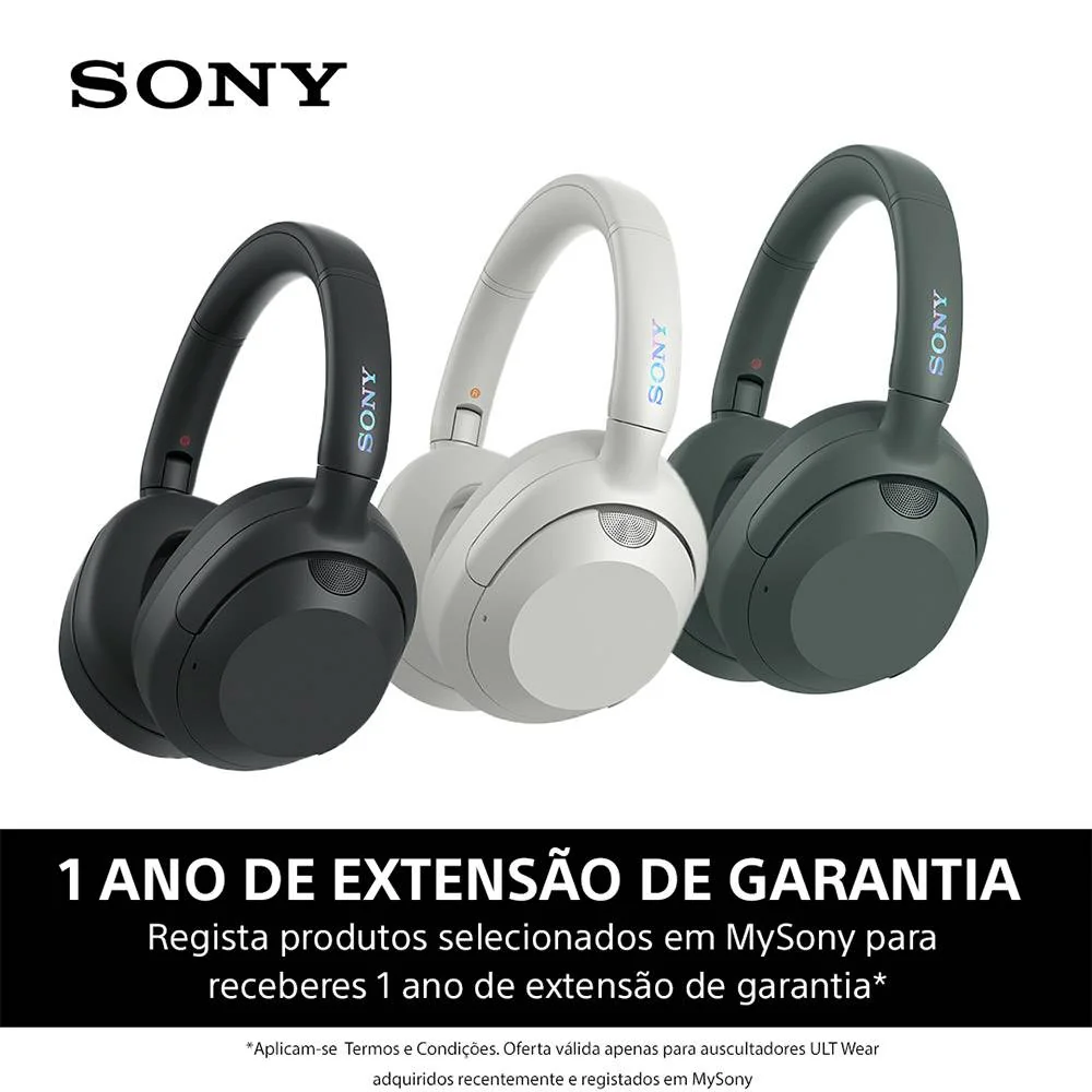 Auscultadores Sony WH-ULT900N ULT Wear Bluetooth Noise Cancelling 30h Multipoint Bass Boost Cinza - Imagem 14