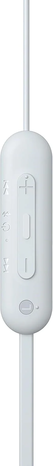 Auriculares Bluetooth Sony WI-C100 In-Ear IPX4 25h Branco - Imagem 3