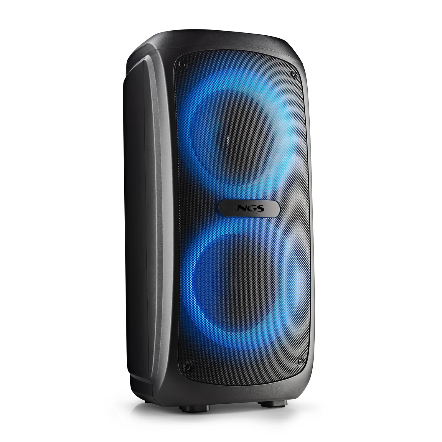 Coluna Portátil NGS Wild Temper 40W RMS 200W PMPO Bluetooth 5.3 TWS LED Resistente Água 5h