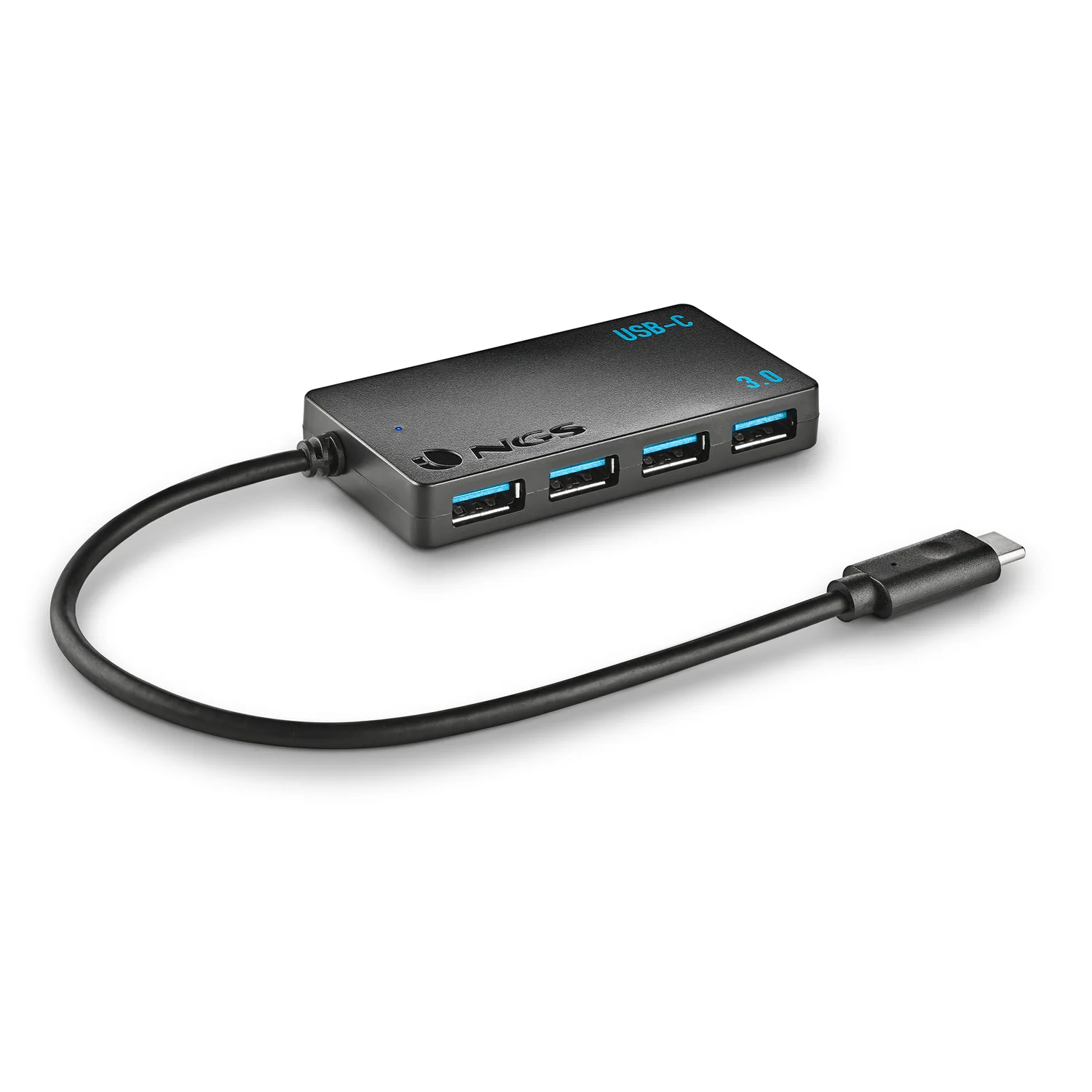 Hub USB NGS Wonder iHub4 USB-C para 4 Portas USB 3.0 Plug and Play - Imagem 2