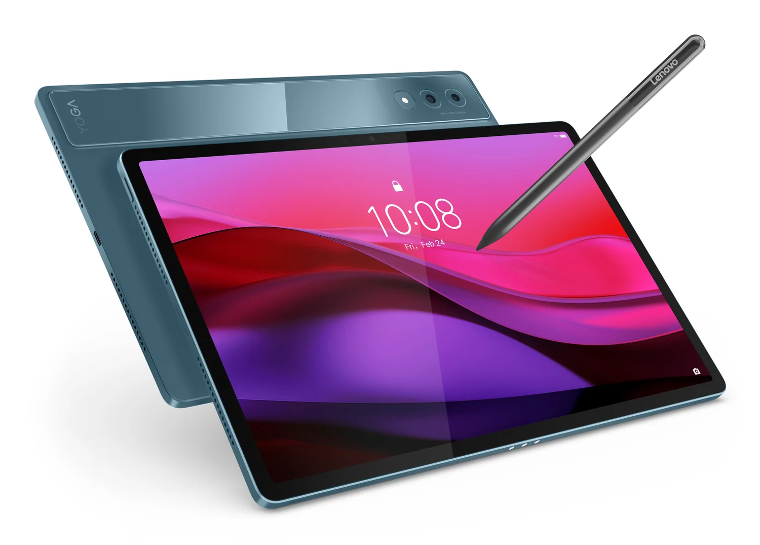 Tablet Lenovo Yoga Tab Plus 12.7" 3K 144Hz Snapdragon 8 Gen 3 16GB 256GB Wi-Fi 7 + Pen + Teclado - Imagem 10