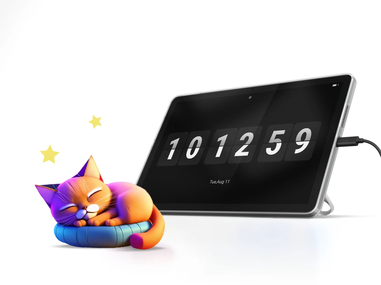 Tablet Lenovo Tab TB311FU 10.1" WUXGA MediaTek Helio G85 4GB 64GB Wi-Fi Cinzento Luna + Capa - Imagem 17