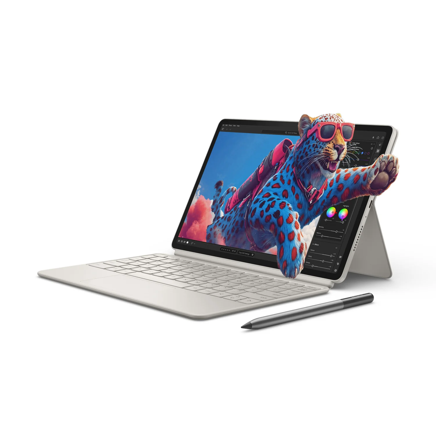 Tablet Lenovo Yoga Tab 11.1" 3.2K 144Hz Snapdragon 8 Gen 3 12GB 256GB Wi-Fi 7 + Pen + Teclado - Imagem 11