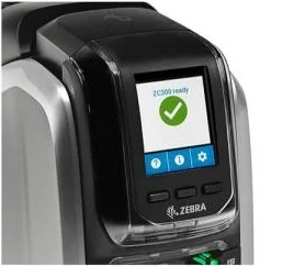 Impressora de Cartões Zebra ZC300 Simples USB Ethernet 300 DPI - Imagem 2