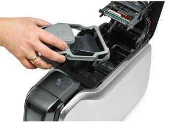 Impressora de Cartões Zebra ZC300 Simples USB Ethernet 300 DPI - Imagem 5