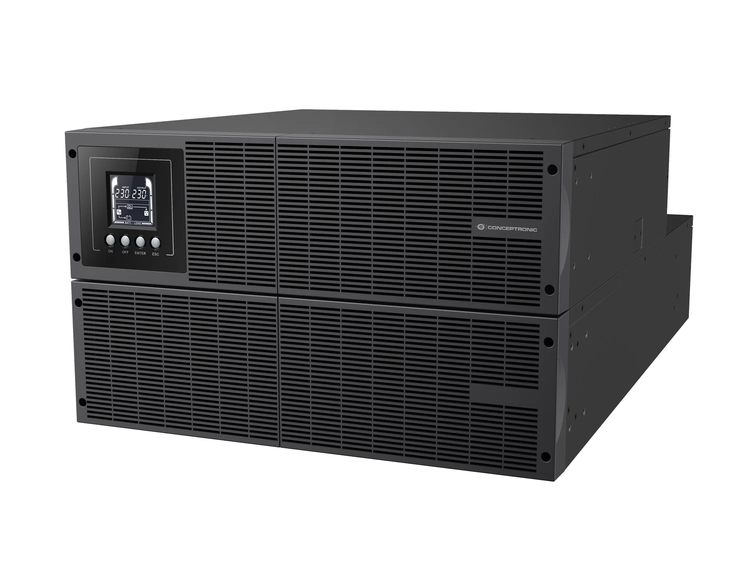 UPS online Conceptronic ZEUS51E6K 6000VA 6000W dupla conversão rack/torre - Imagem 1
