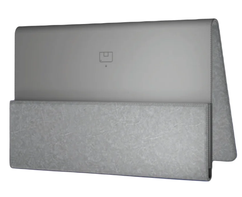 Estojo Lenovo Tab Plus para Tablet 11.5" em Imitação de Pele - Cinzento - Imagem 6