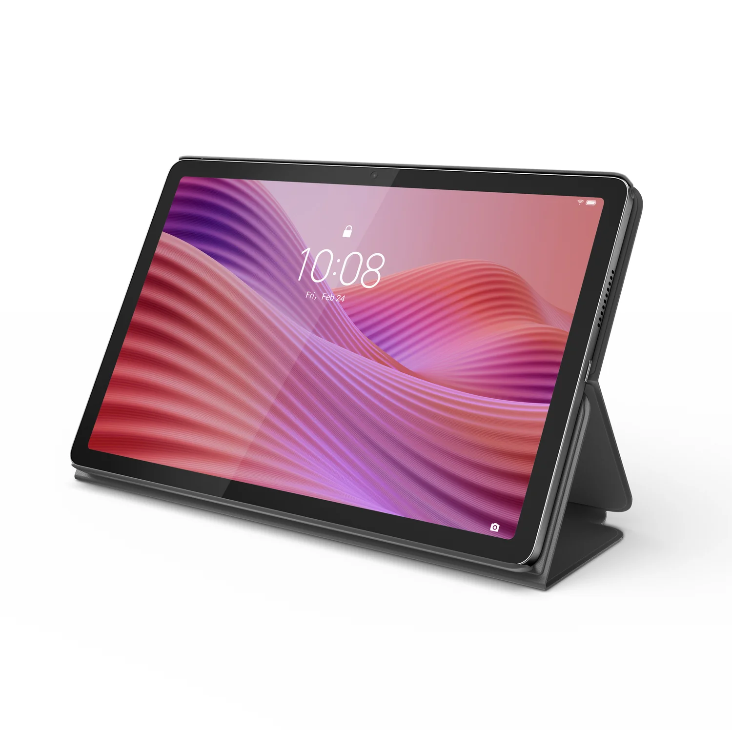 Capa Lenovo Folio Case para Tab 10.1" Cinzento Plástico PU ZG38C06653 - Imagem 6