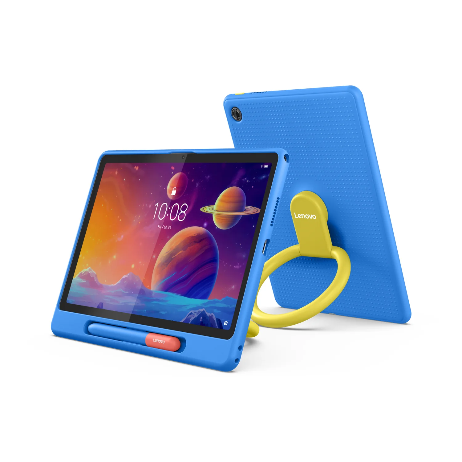 Capa de Proteção Lenovo Play Suite para Lenovo Tab Plástico PU e Silicone Azul - Imagem 6