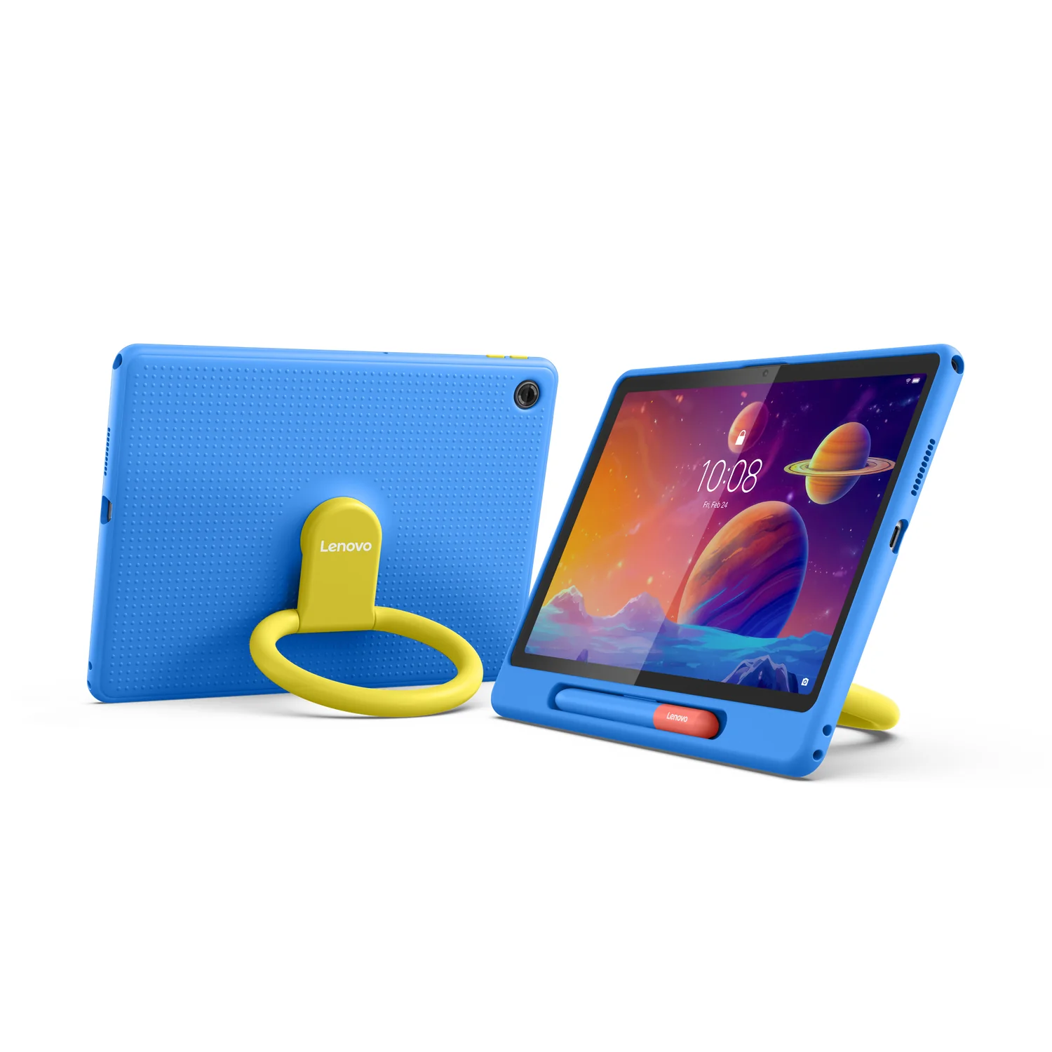 Capa de Proteção Lenovo Play Suite para Lenovo Tab Plástico PU e Silicone Azul - Imagem 3