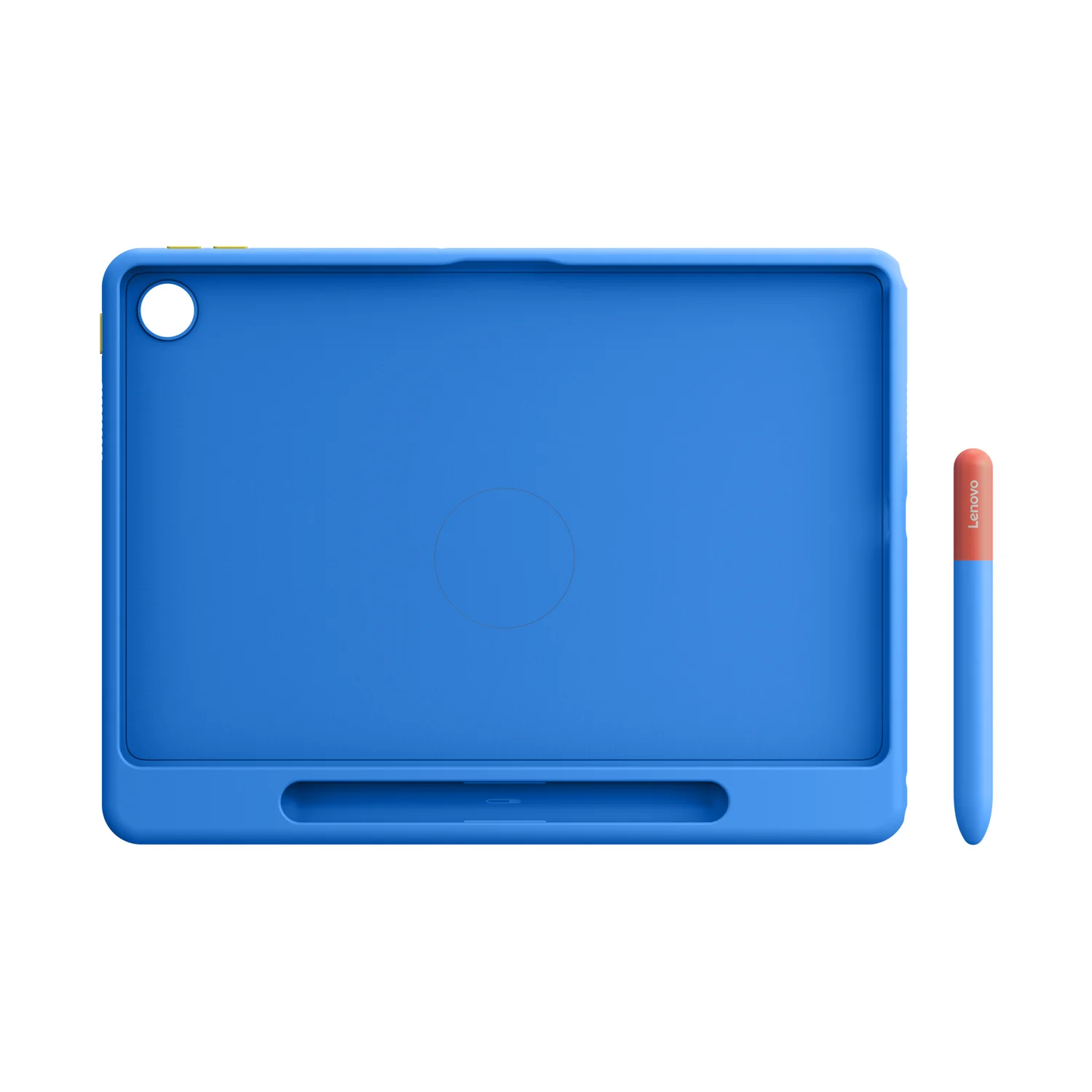 Capa de Proteção Lenovo Play Suite para Lenovo Tab Plástico PU e Silicone Azul