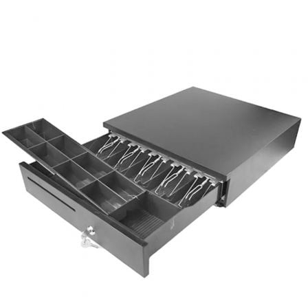 Gaveta de Dinheiro 10POS CP-405N/ Manual e Automático/ Preto - Imagem 2