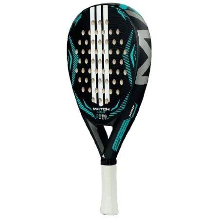Raquete de Padel Adidas Match Light 2026 Formato Allround Fibra de Vidro Preto - Imagem 3