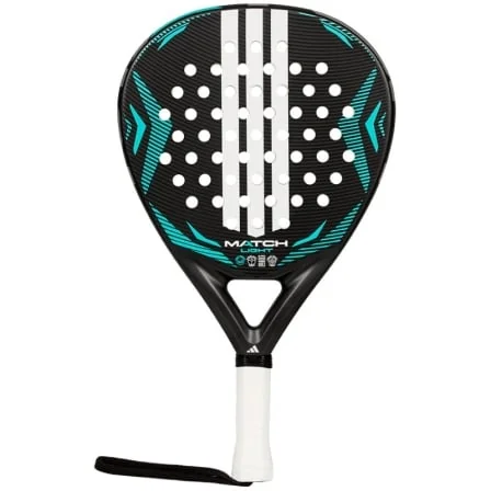 Raquete de Padel Adidas Match Light 2026 Formato Allround Fibra de Vidro Preto