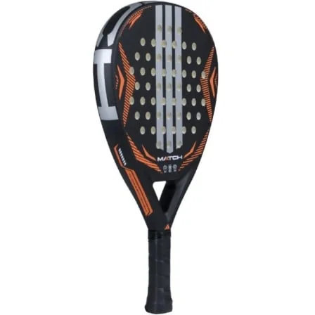 Raquete de Padel ADIDAS Match 3.5 2026 Formato Lágrima 360-375g Fibra de Vidro Preto e Laranja - Imagem 2