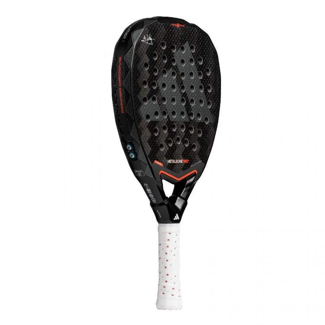 Raquete de Padel Adidas Metalbone HRD+ 2025 (Ale Galan)/ Preta e Branca - Imagem 2