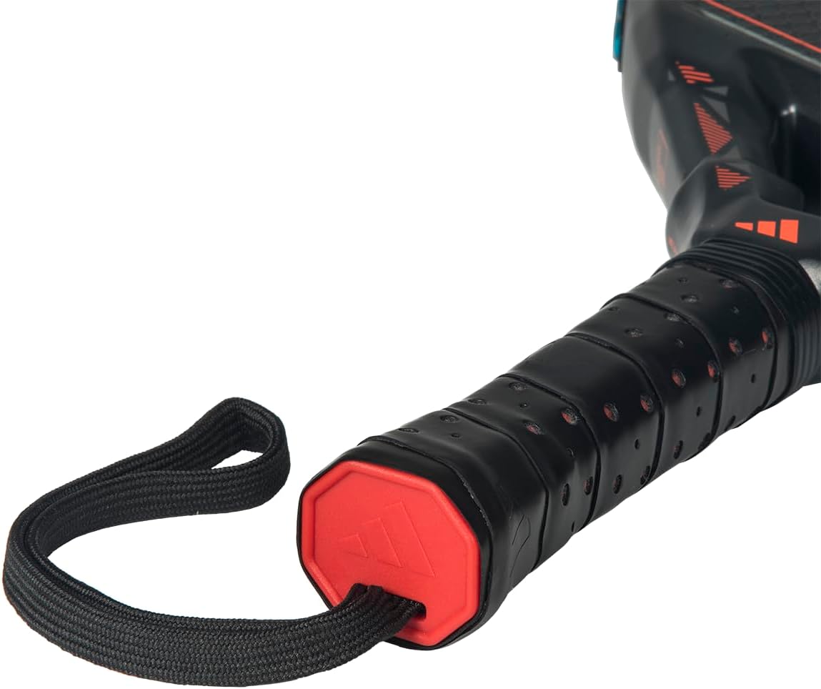 Pala de Padel Adidas Metalbone HRD+ 2026 Ale Galán Carbono 16K Preto e Vermelho - Imagem 5