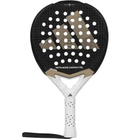 Raquete de Padel ADIDAS Metalbone Carbon CTRL 3.4 2025 Carbono 6K Redonda Preta e Branca