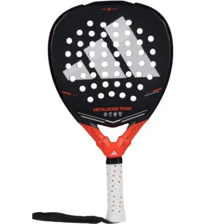 Raquete de Padel ADIDAS Metalbone Team 3.5 2026 Octagonal Structure Fibra de Vidro Preto e Vermelho