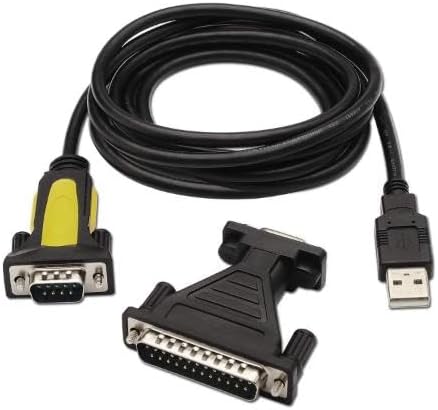 Cabo Conversor Impressora Aisens A104-0039/ USB Macho - DB9 Macho/ 1.8m/ Preto - Imagem 4