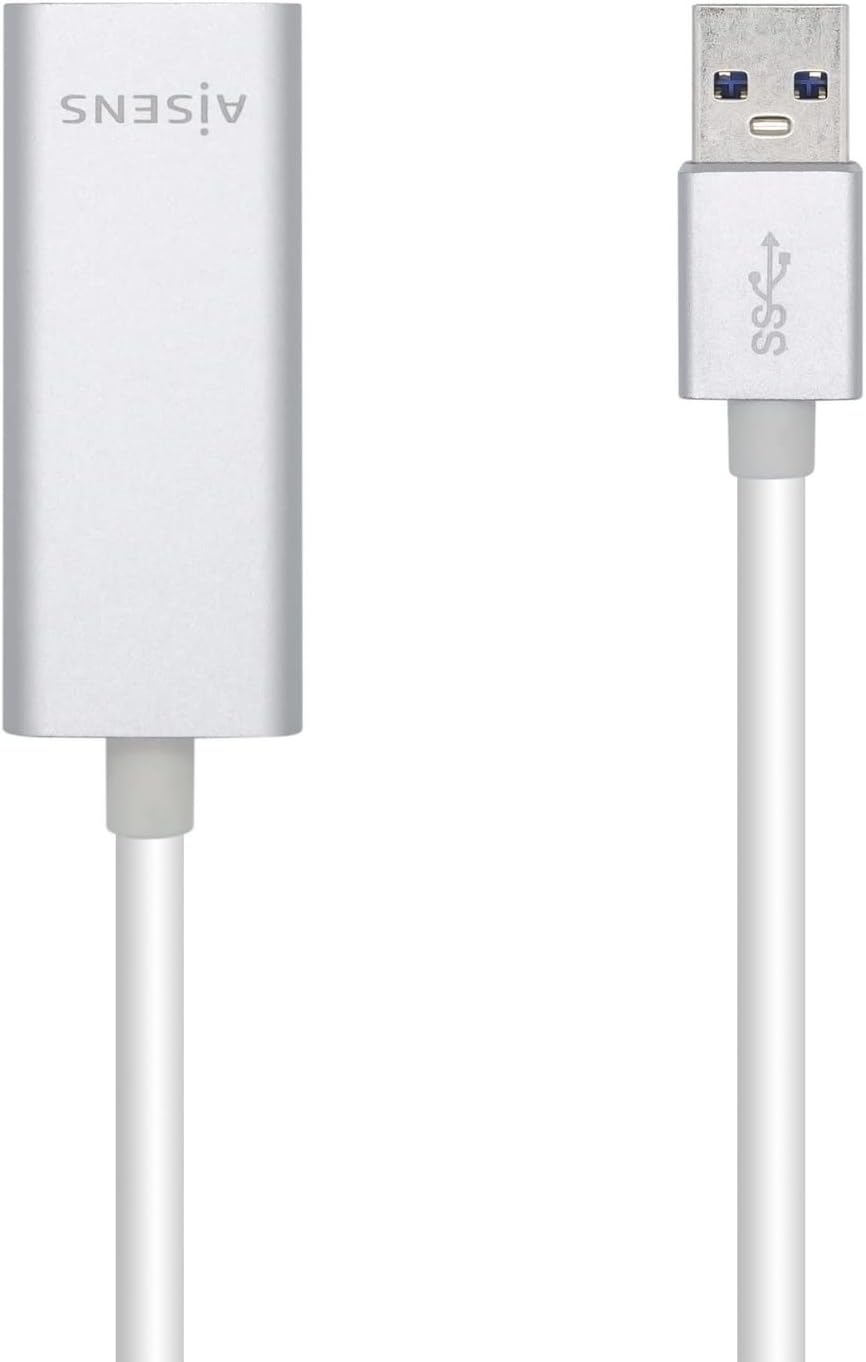 Adaptador USB - RJ45 Aisens A106-0504/ 1000Mbps - Imagem 1
