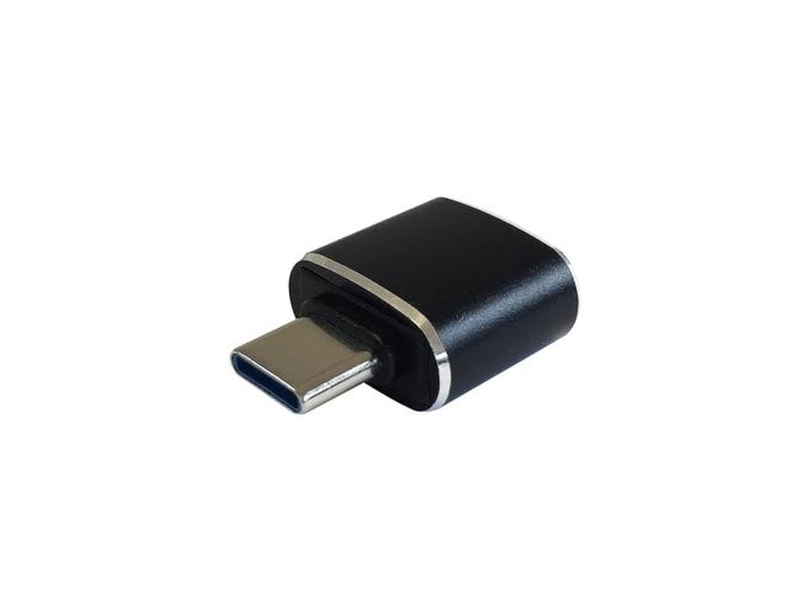 Adaptador USB 3.0 Tipo-C Aisens A108-0369/ USB Tipo-C Macho - USB Fêmea