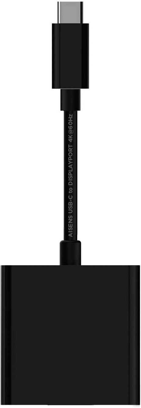 Conversor Aisens A109-0345/ USB Tipo-C Macho - DisplayPort Fêmea/ 15cm/ Preto - Imagem 2