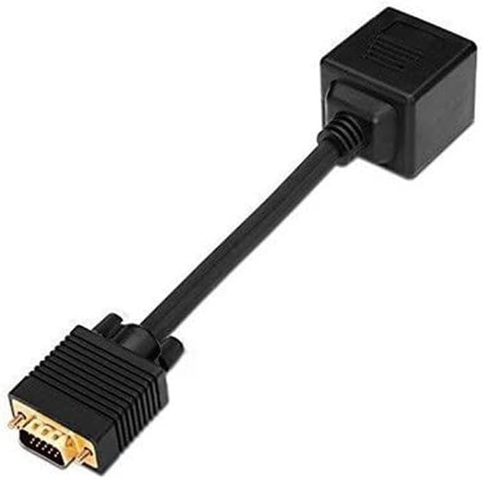 Duplicador SVGA Aisens A113-0080/ VGA Macho - 2x VGA Fêmea - Imagem 2