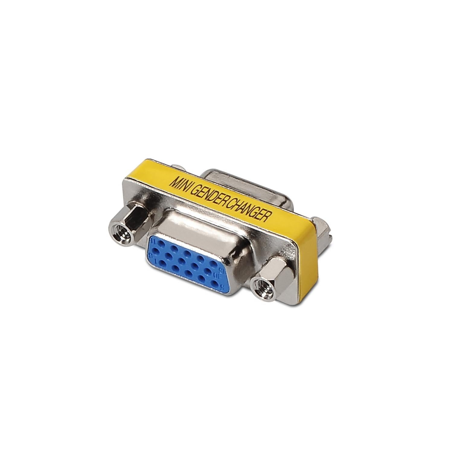 Adaptador Aisens A114-0082/ VGA Fêmea - VGA Fêmea