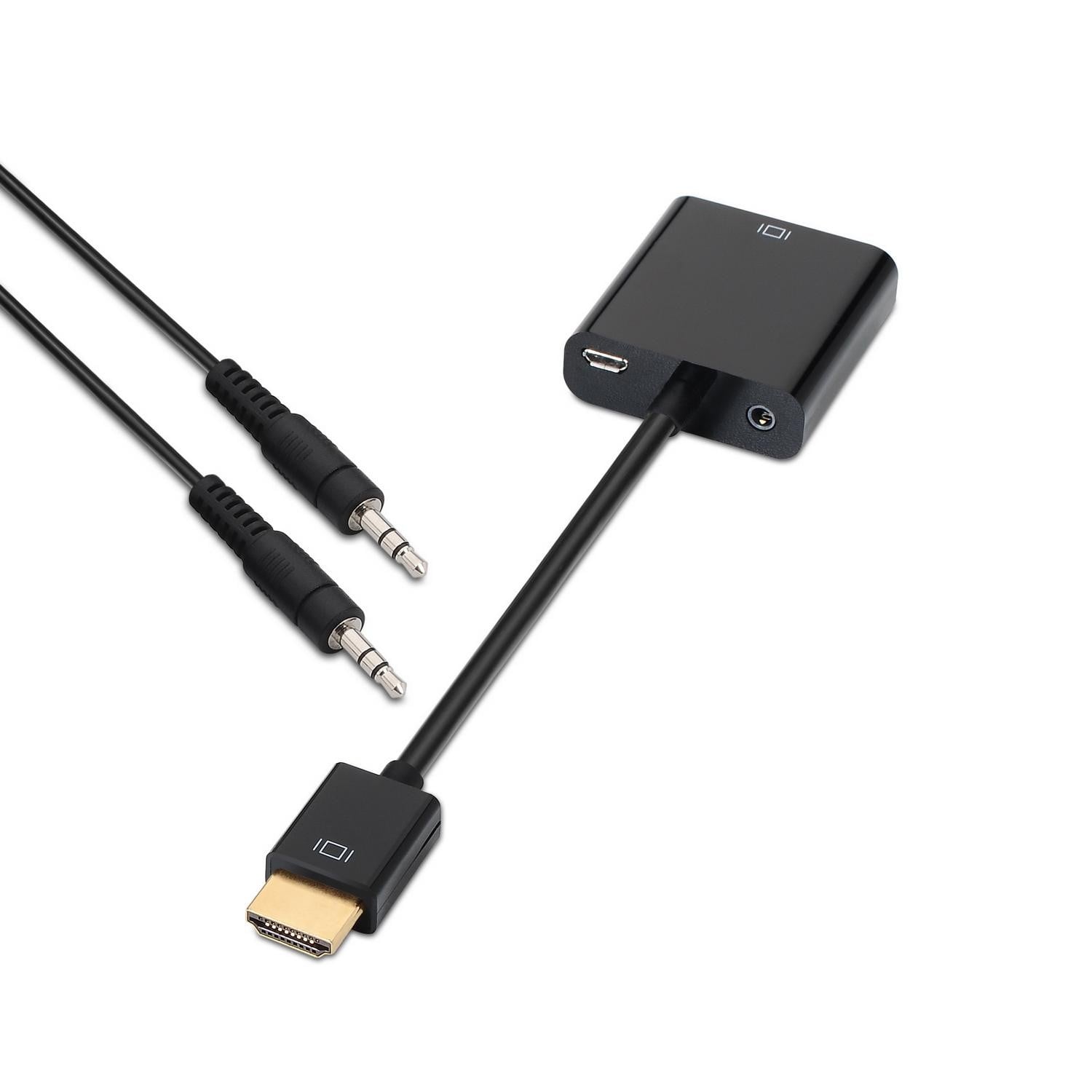 Conversor Aisens A122-0126/ HDMI Macho - VGA Fêmea/ Jack 3.5 Fêmea/ 10cm/ Preto - Imagem 3