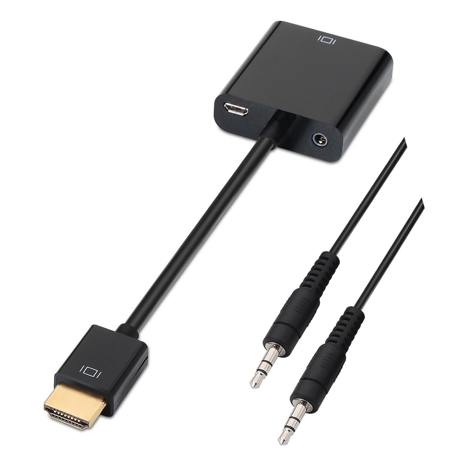 Conversor Aisens A122-0126/ HDMI Macho - VGA Fêmea/ Jack 3.5 Fêmea/ 10cm/ Preto - Imagem 2