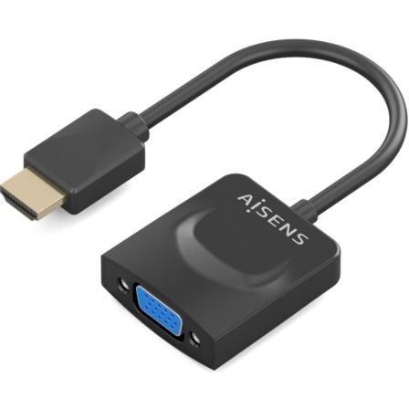Conversor Aisens A122-0947/ HDMI Macho - SVGA Fêmea/ 15cm/ Preto - Imagem 2