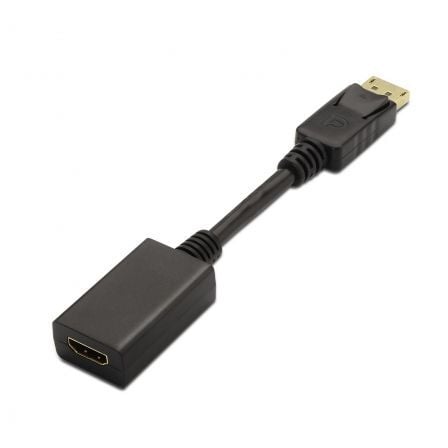 Conversor Aisens A125-0134/ DisplayPort Macho - HDMI Fêmea/ 15cm/ Preto - Imagem 2
