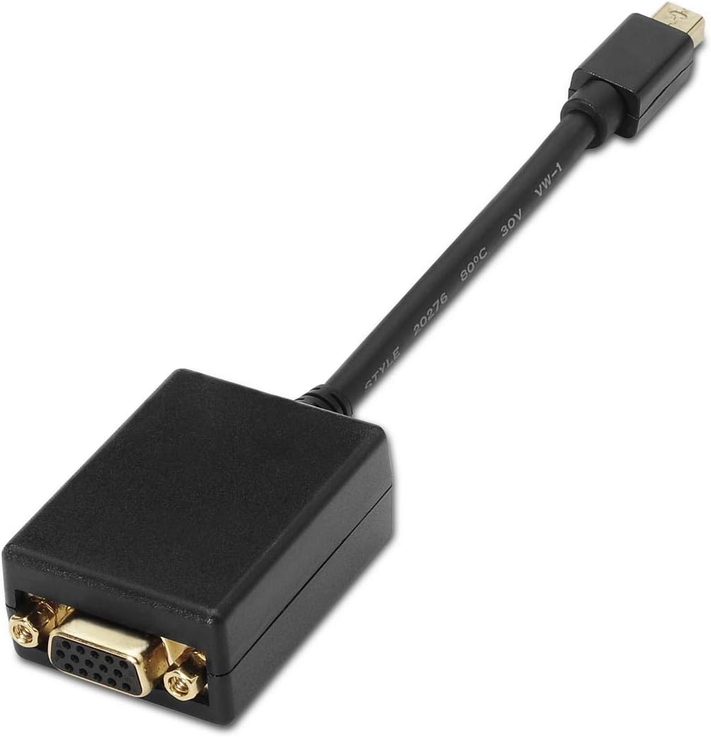 Conversor Aisens A125-0135/ Mini DisplayPort Macho - VGA Fêmea