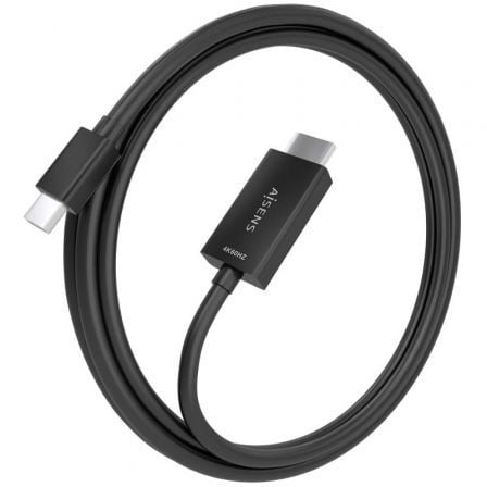 Cabo Conversor Aisens A125-0888/ Mini DisplayPort Macho - HDMI 4K Macho/ 2m/ Preto - Imagem 2