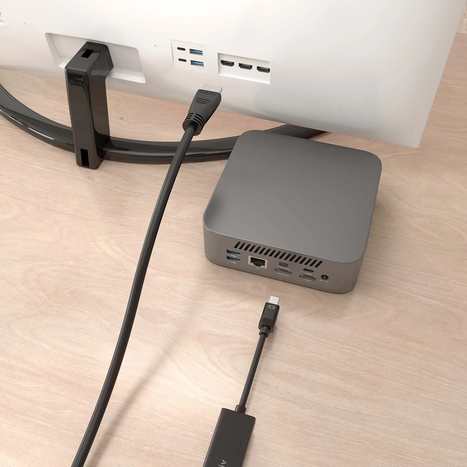 Cabo Conversor AISENS A125-0890 Mini DisplayPort para HDMI 4K@60Hz 5m Preto - Imagem 5