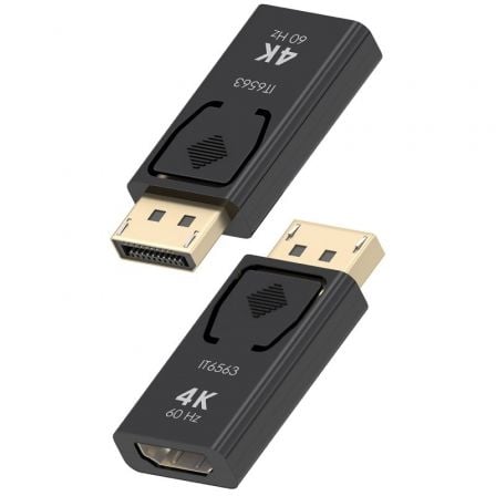 Adaptador HDMI 4K Aisens A125-0908/ DisplayPort Macho - HDMI Fêmea - Imagem 2