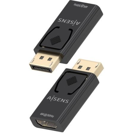 Conversor Aisens A125-0949/ DisplayPort Macho - HDMI Fêmea/ Preto - Imagem 3