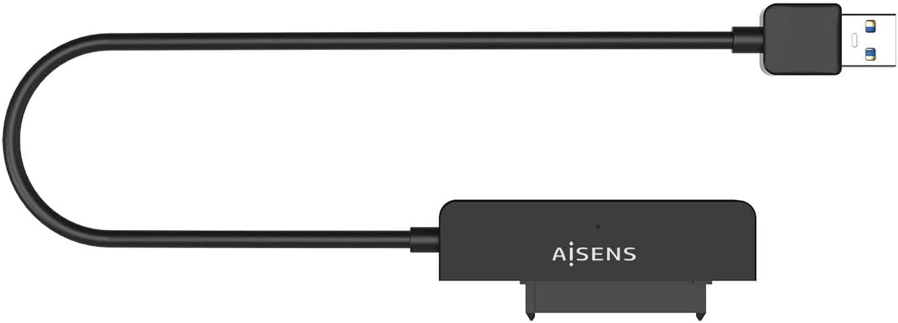 Adaptador para Discos Rígidos 2.5" Aisens ASE-25A03B/ USB Macho - SATA