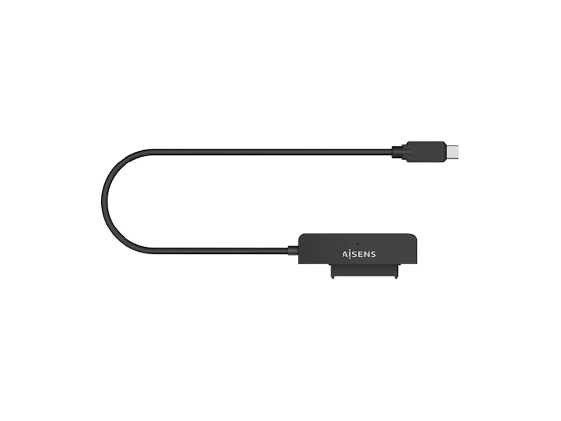 Adaptador para Discos Rígidos 2.5" Aisens ASE-25C04B/ USB Tipo-C 3.1 Macho - SATA