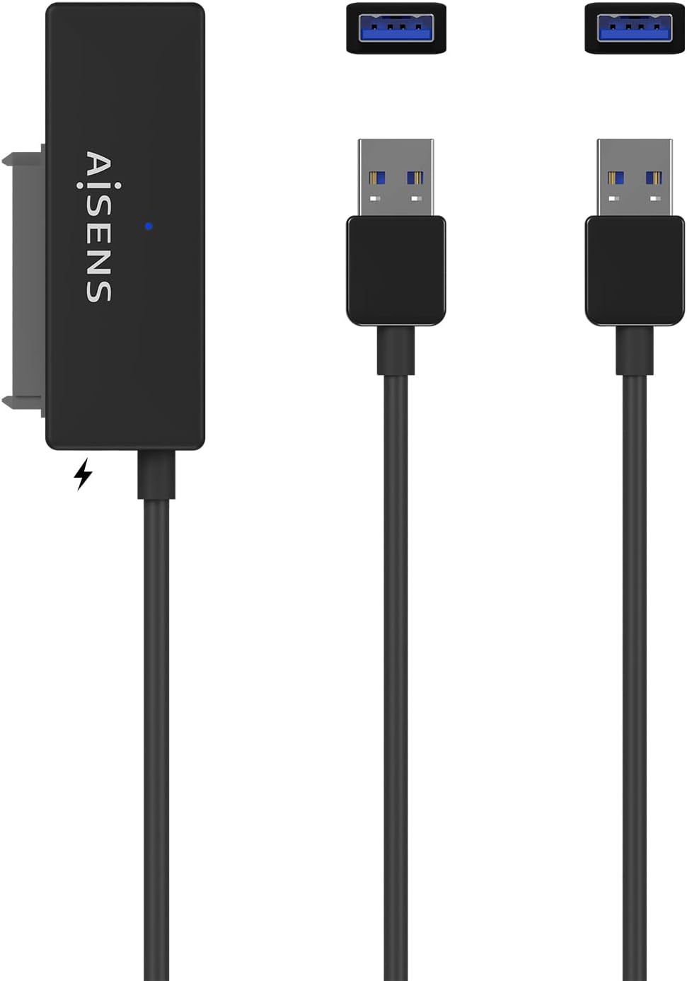 Adaptador para Discos Duros 2.5"/3.5" Aisens ASE-35A01B/ USB 3.0 - SATA/ com Alimentador - Imagem 5