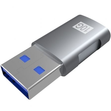 Adaptador USB 3.2 GEN2 Aisens A108-0655/ USB Tipo-C Fêmea - USB Macho - Imagem 2