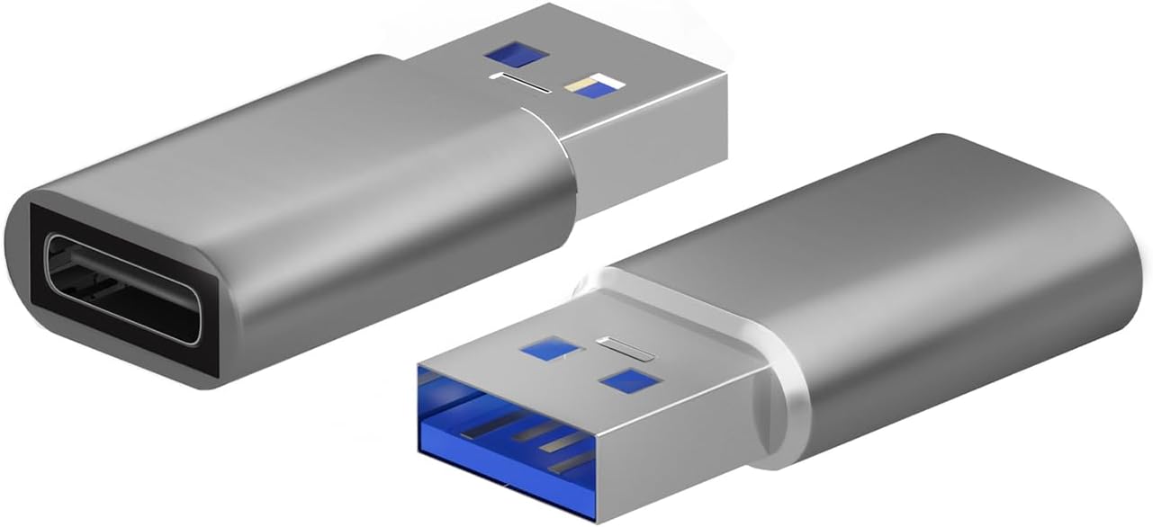 Adaptador USB 3.2 GEN2 Aisens A108-0677/ USB Tipo-C Fêmea - USB Macho - Imagem 2