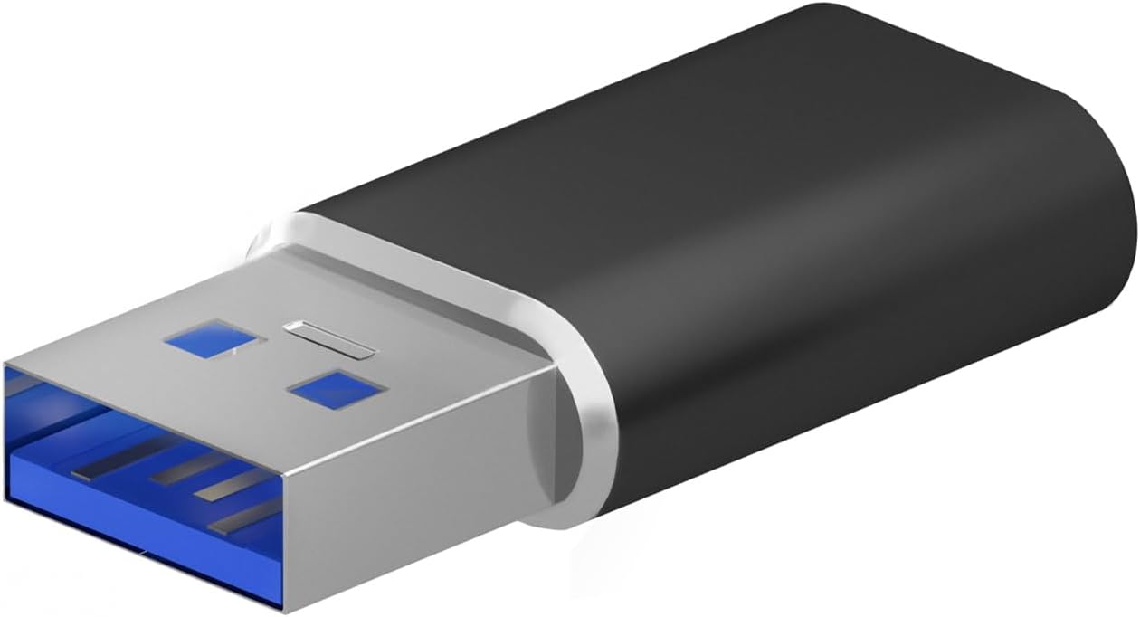 Adaptador USB 3.2 GEN2 Aisens A108-0678/ USB Tipo-C Fêmea - USB Macho