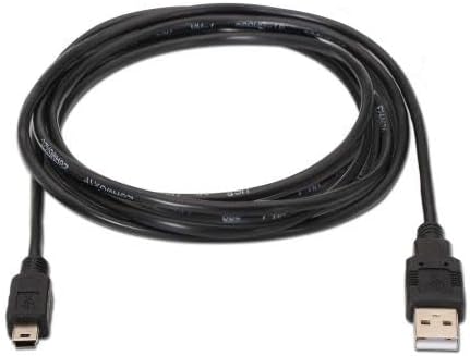Cabo USB 2.0 Aisens A101-0024/ USB Macho - MiniUSB Macho/ Até 2.5W/ 60Mbps/ 1m/ Preto - Imagem 4
